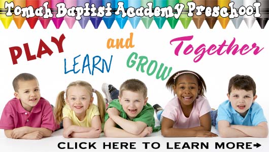 Tomah Baptist Academy Preschool